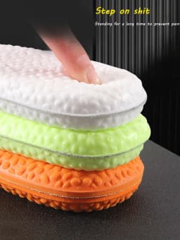 1pair Wormwood Deodorant Insoles Soft Breathable Sport Cushioning Inserts for Men Women Boost Shoe Pads Mesh Can Cut Size Insole