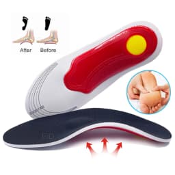 Orthopedic Insoles for Flat Foot Orthotics Gel shoes sole Insert Pad Arch Support Pad For Plantar fasciitis Feet Care man women