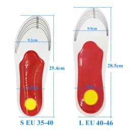 Orthopedic Insoles for Flat Foot Orthotics Gel shoes sole Insert Pad Arch Support Pad For Plantar fasciitis Feet Care man women