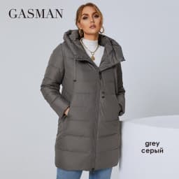GASMAN 2022 Women's down jacket Fashion Classic Brand Woman winter parka Long Puffer plus size 6xl Warm coat women Hot sale 180