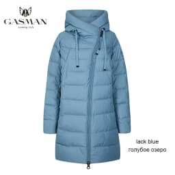 GASMAN 2022 Women's down jacket Fashion Classic Brand Woman winter parka Long Puffer plus size 6xl Warm coat women Hot sale 180