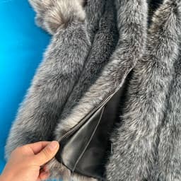 FANPUGUIZHEN-Faux Fox Fur Coat for Women, Thick Overcoat, Fake Fur Jacket, Fashion Mink Outwear, Winter
