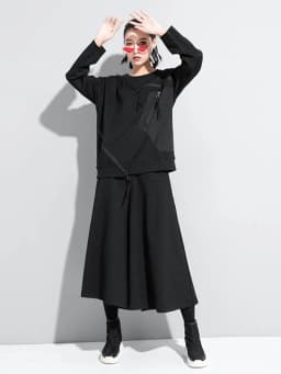 Amax LuluE European Designer Womens Fashion Black Tee Shirts Ladies Loose Punk Tshirts Females Casual Vintage Luxury Streetwear