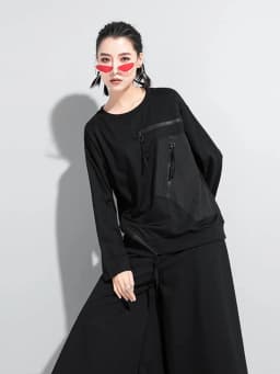 Amax LuluE European Designer Womens Fashion Black Tee Shirts Ladies Loose Punk Tshirts Females Casual Vintage Luxury Streetwear