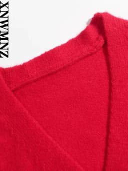 New Women Cardigans Sweater 2023 Spring Autumn Fashion Slim Ladies Knitted Sweater Female Casual V-neck Sweaters Pull Femme Tops