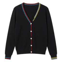 Crochet Top Blouses Tricot Clothing Cropped Korean Fashion Style Jersey Cardigan Female Knitted Ladies Sweaters Black Outerwear