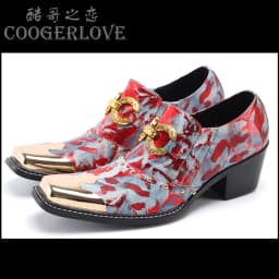 Men's Genuine Leather High‑Heel Height‑Increase Dress Shoes Luxury Business Casual Footwear For Spring Banquet Social Wedding Oc