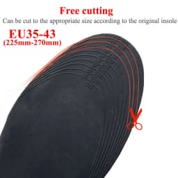 EiD Magnet massage Height increase insoles for women men 2/3/4/5 cm up invisiable arch support orthopedic insoles Heighten Lift