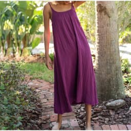 Casual 100% Cotton Summer Women's Long Dress Loose Solid Sleeveless Backless Streetwear Elegant  Female Dress Vestidos Robe