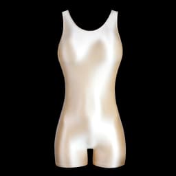 MJINM Women's Summer Sexy Glossy One-Piece Catsuit Waistcoat Jumpsuit Romper Playsuit Sports Pants Tight Fit Casual Outfit