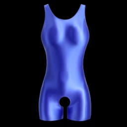 MJINM Women's Summer Sexy Glossy One-Piece Catsuit Waistcoat Jumpsuit Romper Playsuit Sports Pants Tight Fit Casual Outfit