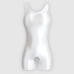 MJINM Women's Summer Sexy Glossy One-Piece Catsuit Waistcoat Jumpsuit Romper Playsuit Sports Pants Tight Fit Casual Outfit