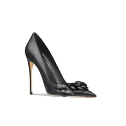 2026 New Brand Classic Pointed Women's High Heels Big Flower Women's Shoes Fashion and Comfortable Office High Heels
