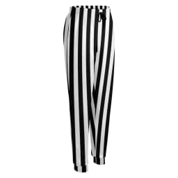 Black White Striped Pants Woman Vertical Lines Print Street Wear Sweatpants Spring Trendy Custom Trousers Big Size
