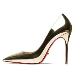 Luxury Genuine Leather Elegant Women's High Heels Shoes Pointed Toes Sexy Classic Red Soled Shoes Pumps Ladies Prom Shoes Women