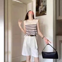 WinvyNee Summer Women 100% Cotton Striped Camis White Black Vest O Neck Tops Basic Clothes Casual Tank Women Pullover C1002005