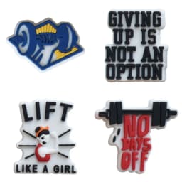 Fitness Shoe Charms for Crocs Accessories Men Clogs Pins Women Badges Boy Girls Jeans Kids Decorations Buckle Shoes Accessories