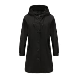 Hooded Women Windbreaker Long Trench Coat Solid Color Pocket Casual Long Outwear Fashion Windbreaker женская куртка