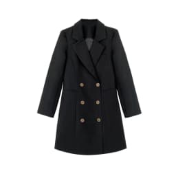 LMQ NEW Early Spring Suit Dress Women Slim Temperament Double Breasted Short A-Line Skirt Casual All-Match Long-Sleeved Top