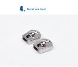 1Pair Elastic No Tie Shoe Laces Metal Buckle Round Shoelaces Kids Adult Quick Lazy Sneakers Shoelace Shoe Laces Shoestrings