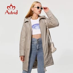 Astrid 2022 New Collection women's winter jacket plus size Fashionable Female jackets Beautiful design Parka Women Coat AM-9726