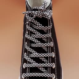 Coolstring Official Shoelaces Store 7MM Double Color Combination Houndstooth Flat Shape Charmed Laces Regular Grid Easy Cordons