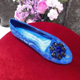 Summer Floral Lace Rhinestone Embellished Flat Shoes Women Glitter Crystal Flower Buckle Loafers Slip On Beauty Wedding Shoes