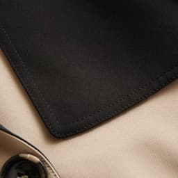CHAOJUE 2023 Fashion New Khaki and Black Patchwork Color Extra Long Trench England Women's Double Breasted Windbreaker