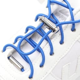Elastic Metal Lock Shoelaces Without Ties Round No Tie Shoe Laces Sneakers Boots Shoelace Kids Adult Quick Lazy Laces for Shoes