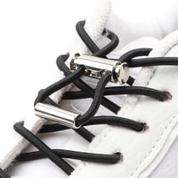 Elastic Metal Lock Shoelaces Without Ties Round No Tie Shoe Laces Sneakers Boots Shoelace Kids Adult Quick Lazy Laces for Shoes