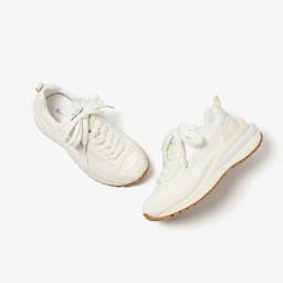 BeauToday Chunky Sneakers Casual Women Cow Suede Synthetic Leather Patchwork Lace-Up Round Toe Ladies Waffle Shoes 29439