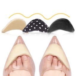 Forefoot Insert Toe Pads for Women High Heels Shoes Accessories Sponge Shoe Filler for Reducing Shoe Size And Feet Pain Relief