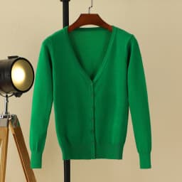Korean Fashion Black Cropped Blouses Cardigan Female Clothing Sweaters Jersey Long Sleeve Top Women's Coat Spring 2025 Style