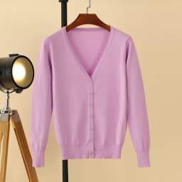 Korean Fashion Black Cropped Blouses Cardigan Female Clothing Sweaters Jersey Long Sleeve Top Women's Coat Spring 2025 Style