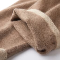 Autumn Winter New Thickened 100% Goat Cashmere Pants Women's High Waist Fashion Contrast Color Knitted Capris Wear Grandma Pants