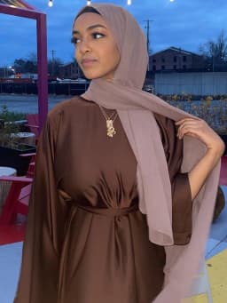 Regular-Fit Plain Stain Dubai Abaya Muslim Long Women Dress Modest Islamic Clothing Hijabi Robe-Long Wide Sleeves, Side Pockets