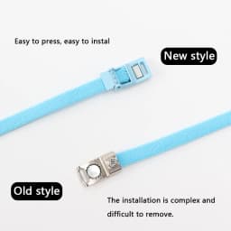 Magnetic Lock Shoelaces Elastic No Tie Shoe Laces Sneakers Shoelace For Kids and Adult One Size Fits All Shoes Shoestrings 1Pair