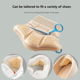 1 Pair Heel Stickers Heel Protectors Sneaker Shrink Size Insoles Anti-wear Feet Shoe Pads Adjust Size High Heel Cushion Inserts