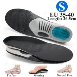 Flat Feet Template Arch Support Orthopedic Insoles,Plantar Fasciitis Heel Pain Orthotics Insoles Sneakers Shoe Inserts Men Women