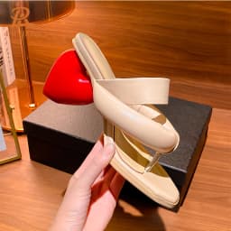 New 2022 Sexy Summer Japanese Style High Heels Open Toe Black White Apricot Dress Party Casual Female Slippers flip flops Shoes