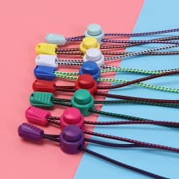 Strong Reflective Shoelaces Elastic Used For Sneakers No Tie Shoe Laces Spring Press Lock Convenient and Fast Lazy Shoelace