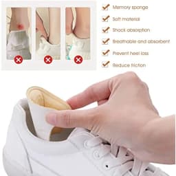 Heel Protector Heel Sticker Insoles for Sneakers Patch Adjustable Size Reducer Heel Pads Liner Grips Pad Pain Relief Inserts