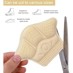 Heel Protector Heel Sticker Insoles for Sneakers Patch Adjustable Size Reducer Heel Pads Liner Grips Pad Pain Relief Inserts