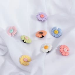 New Flowers Daisy Shoe Laces Buckle Trend Creative Shoelaces Shoe Clips Charms Girls Boy DIY Decoration Shoes Accessories 1 Pcs