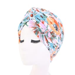 2026 New Crinkle Soft Stretchy Africa Hijab Caps Muslim Wrap Head Turban India Hat Flowers Headtie Chemo Bonnet Ready To Wear