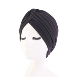 2026 New Crinkle Soft Stretchy Africa Hijab Caps Muslim Wrap Head Turban India Hat Flowers Headtie Chemo Bonnet Ready To Wear