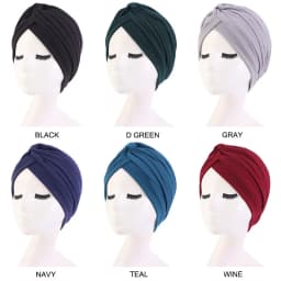 2026 New Crinkle Soft Stretchy Africa Hijab Caps Muslim Wrap Head Turban India Hat Flowers Headtie Chemo Bonnet Ready To Wear