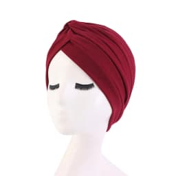 2026 New Crinkle Soft Stretchy Africa Hijab Caps Muslim Wrap Head Turban India Hat Flowers Headtie Chemo Bonnet Ready To Wear
