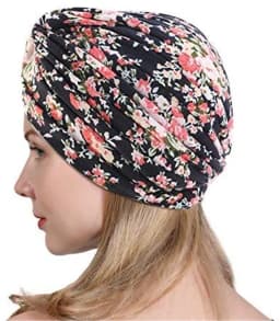 2026 New Crinkle Soft Stretchy Africa Hijab Caps Muslim Wrap Head Turban India Hat Flowers Headtie Chemo Bonnet Ready To Wear