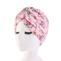 2026 New Crinkle Soft Stretchy Africa Hijab Caps Muslim Wrap Head Turban India Hat Flowers Headtie Chemo Bonnet Ready To Wear